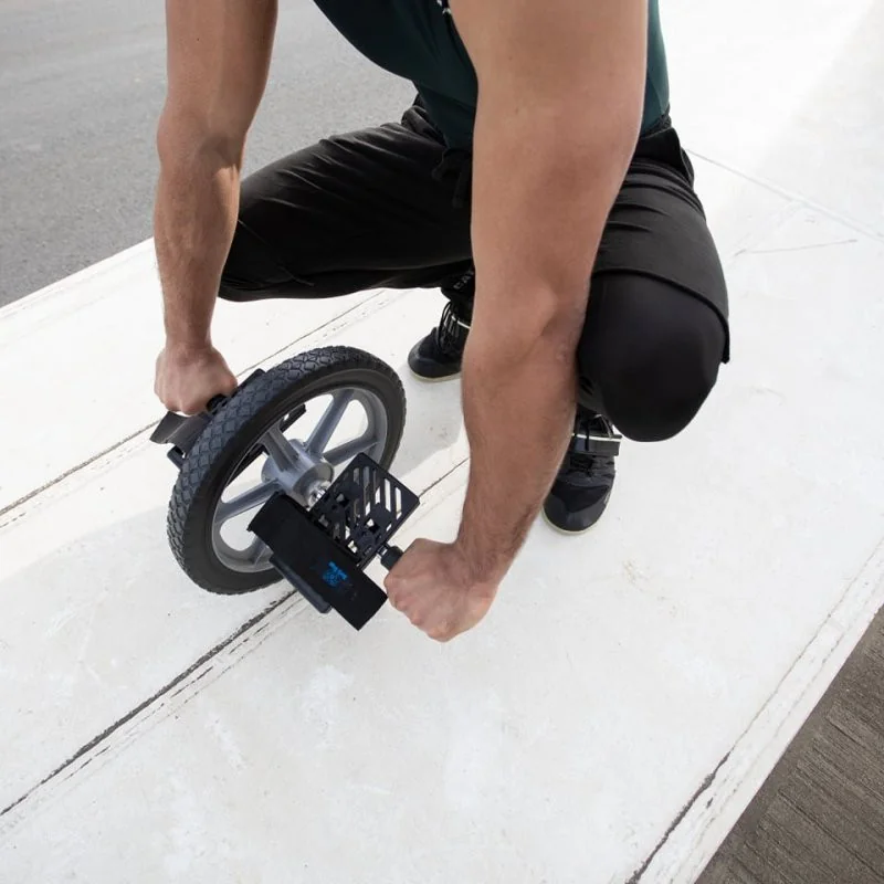 SharpShape Posilovací kolečko ULTRA WHEEL černé