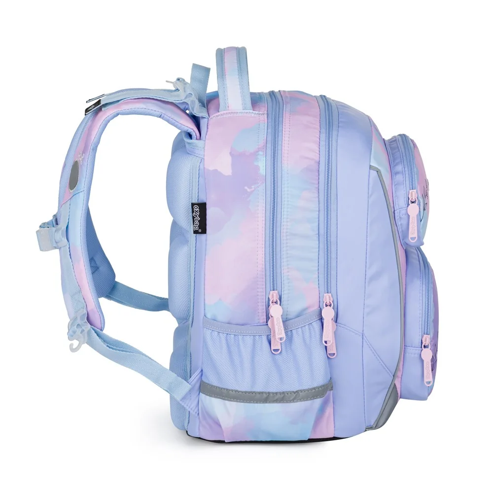 oxybag OXY JUMPER - školní set Kolibřík 3 ks: batoh, penál, sáček batoh, penál, sáček