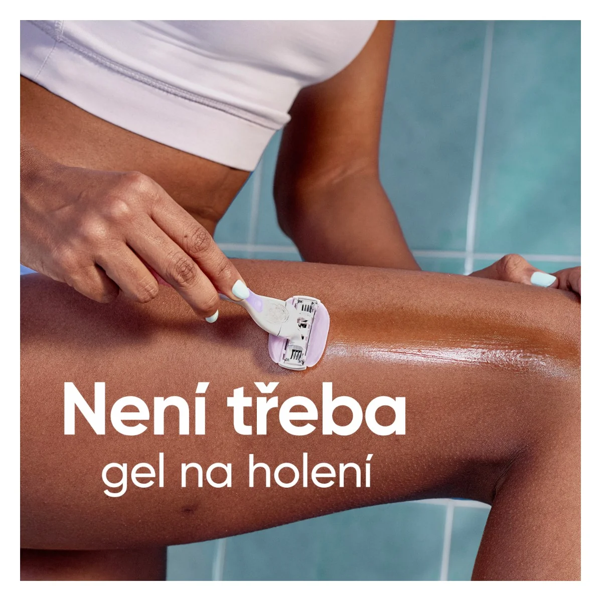 Gillette Venus ComfortGlide Breeze holicí hlavice + kryt na žiletku 6 ks