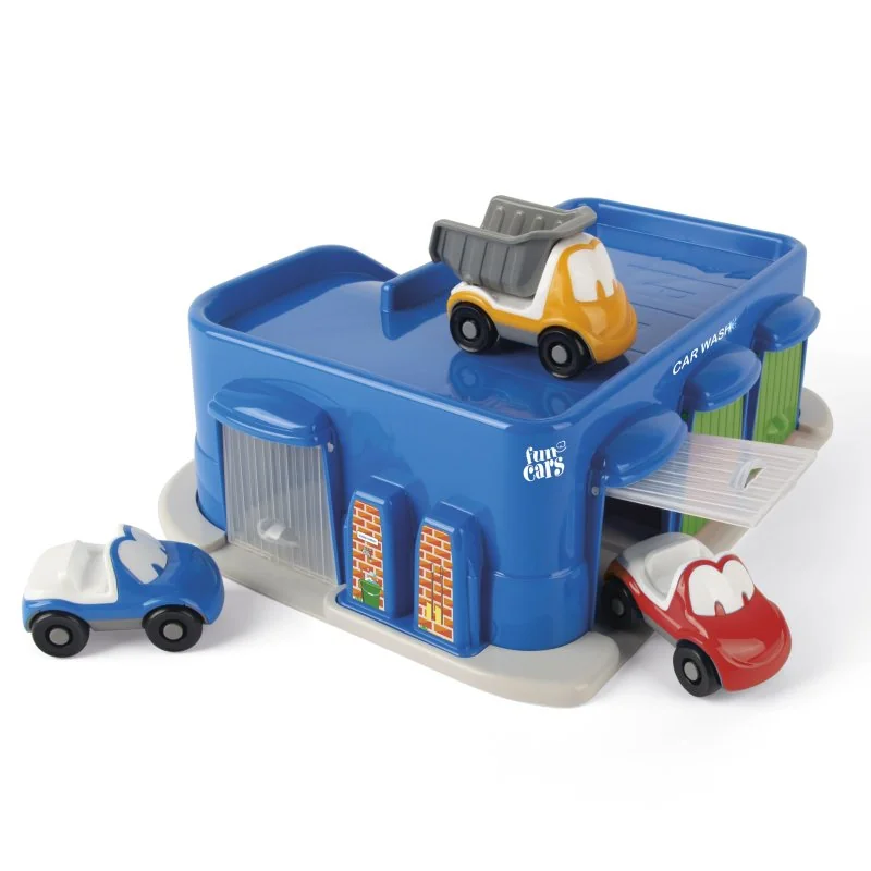 DANTOY fun Cars myčka se 3 autíčky 4ks 12m+ 