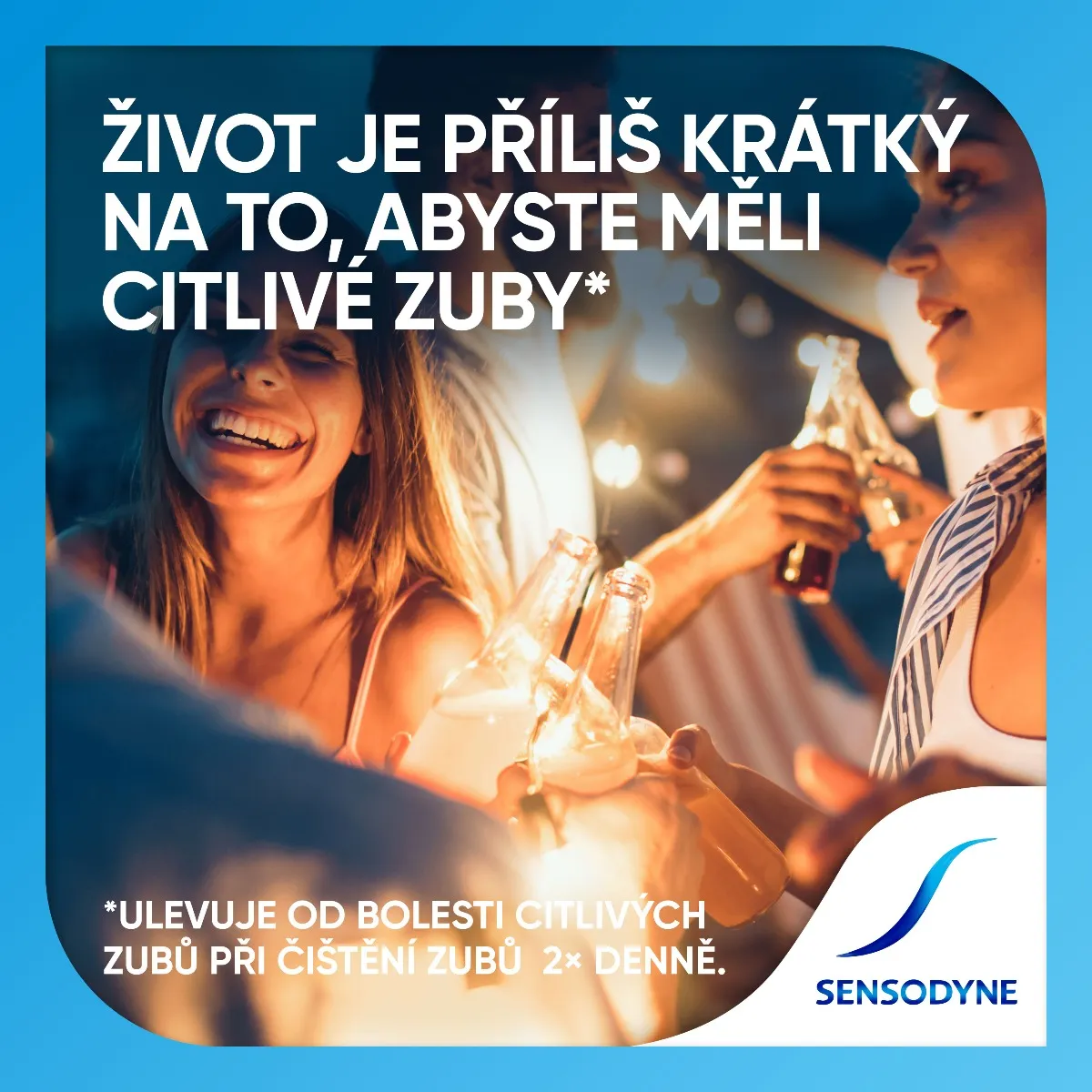 Sensodyne Extra Whitening zubní pasta 75 ml