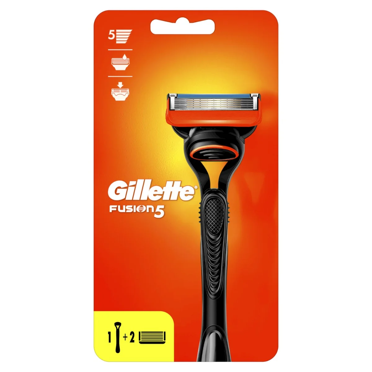 Gillette Fusion5 Manual pánský holicí strojek + 2 hlavice