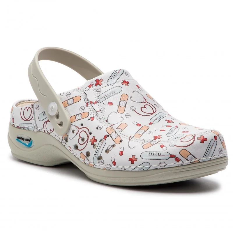 Nursing Care BERLIM WG4APF25 pracovní kožená pratelná obuv unisex health 10, vel: 38