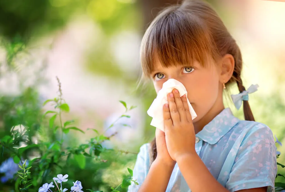 Pylová alergie se často vyskytne u dětí mezi 3. a 7. rokem života.