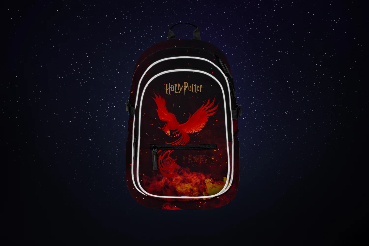 Baagl SET 3 Core Harry Potter Fénix: batoh, penál, sáček