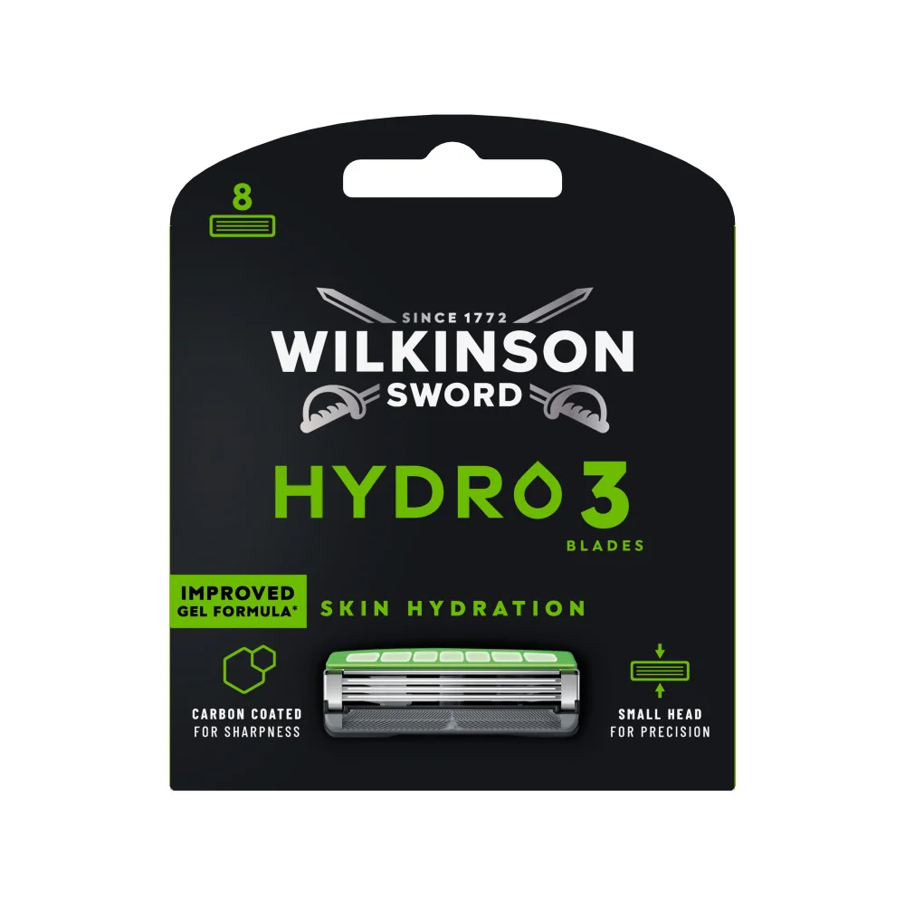 Wilkinson Hydro 3 Skin Hydration náhradní hlavice 8 ks