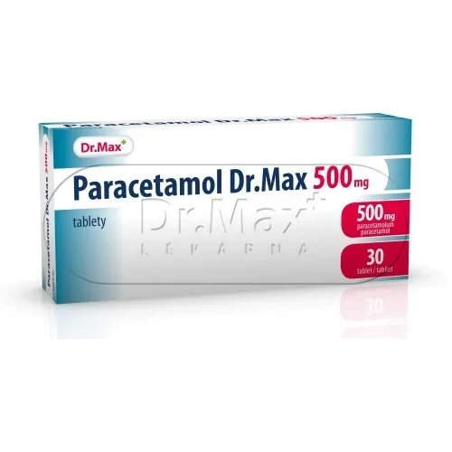 Paracetamol Dr. Max 500 mg tablety 30 tablet