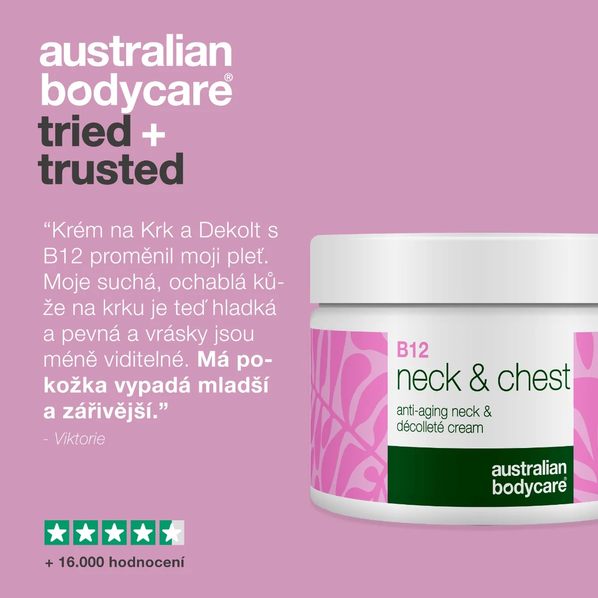 Australian Bodycare B12 Neck&Chest Cream 50 ml