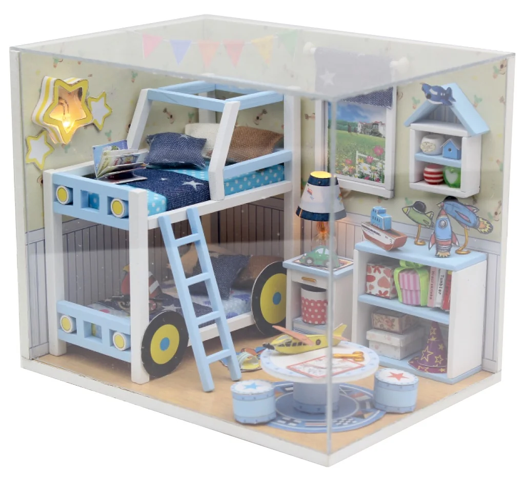 2Kids Toys Miniatura domečku Charlesův pokoj