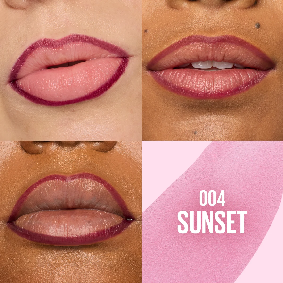Maybelline SuperStay 004 Sunset slupovací rtěnka 1 ks