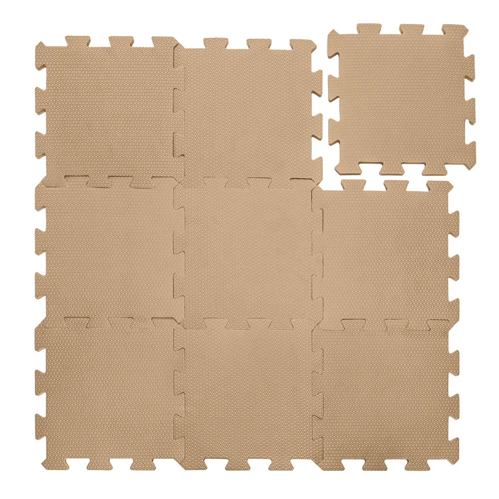 Zopa Pěnová podložka Puzzle 30x30 cm 9ks, Hazel Brown 3 
