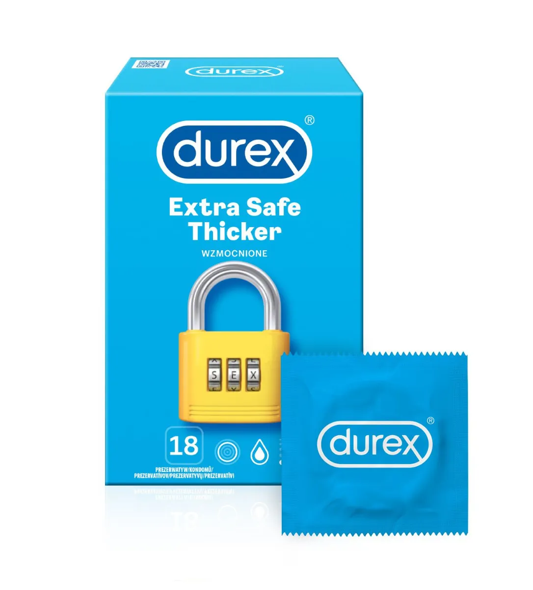 Durex Extra Safe kondomy 18 ks