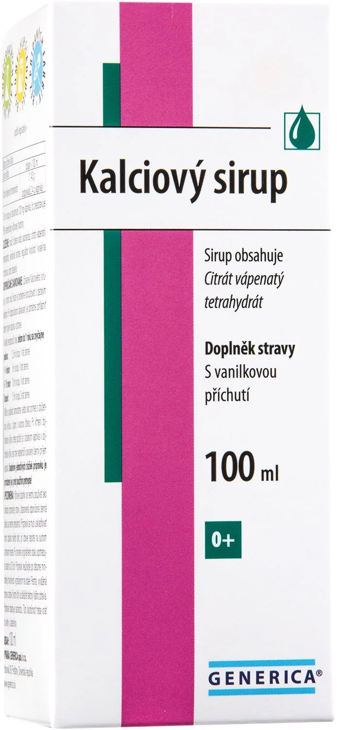 Generica Kalciový sirup 100 ml