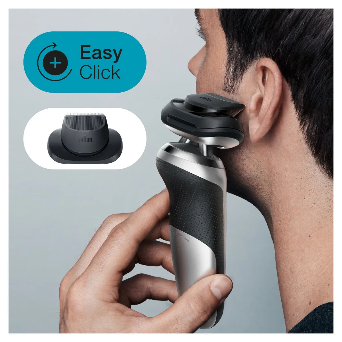 Braun Series 7 71-S7200cc pánský holicí strojek silver