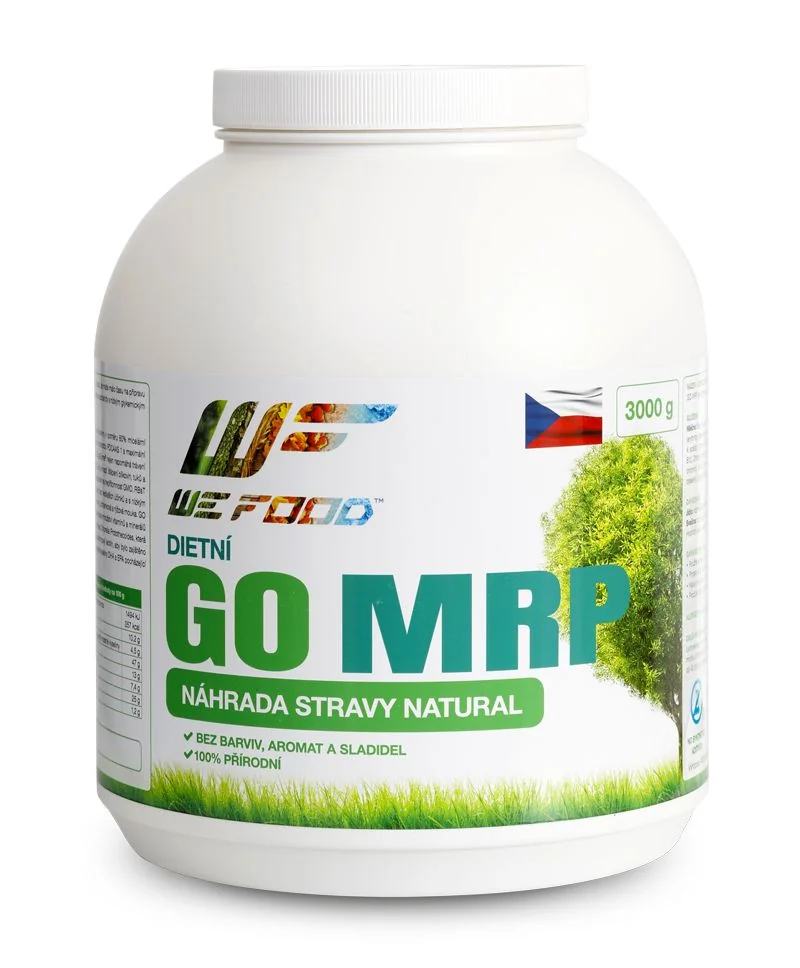 WeFood GO MRP natural náhrada stravy 3 kg