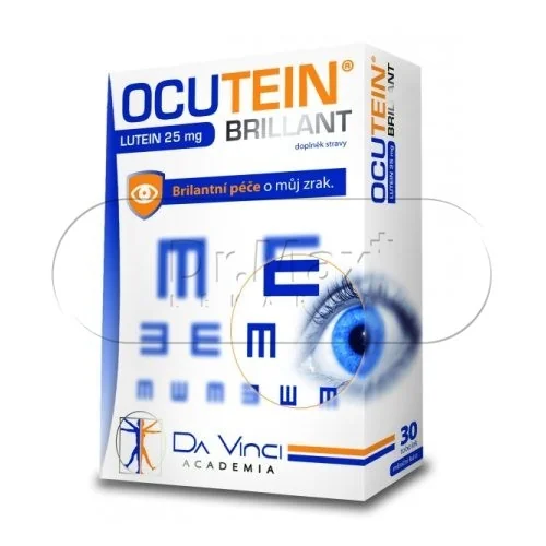 OCUTEIN BRILLANT Lutein 25mg Da Vinci Academia tob.60+15