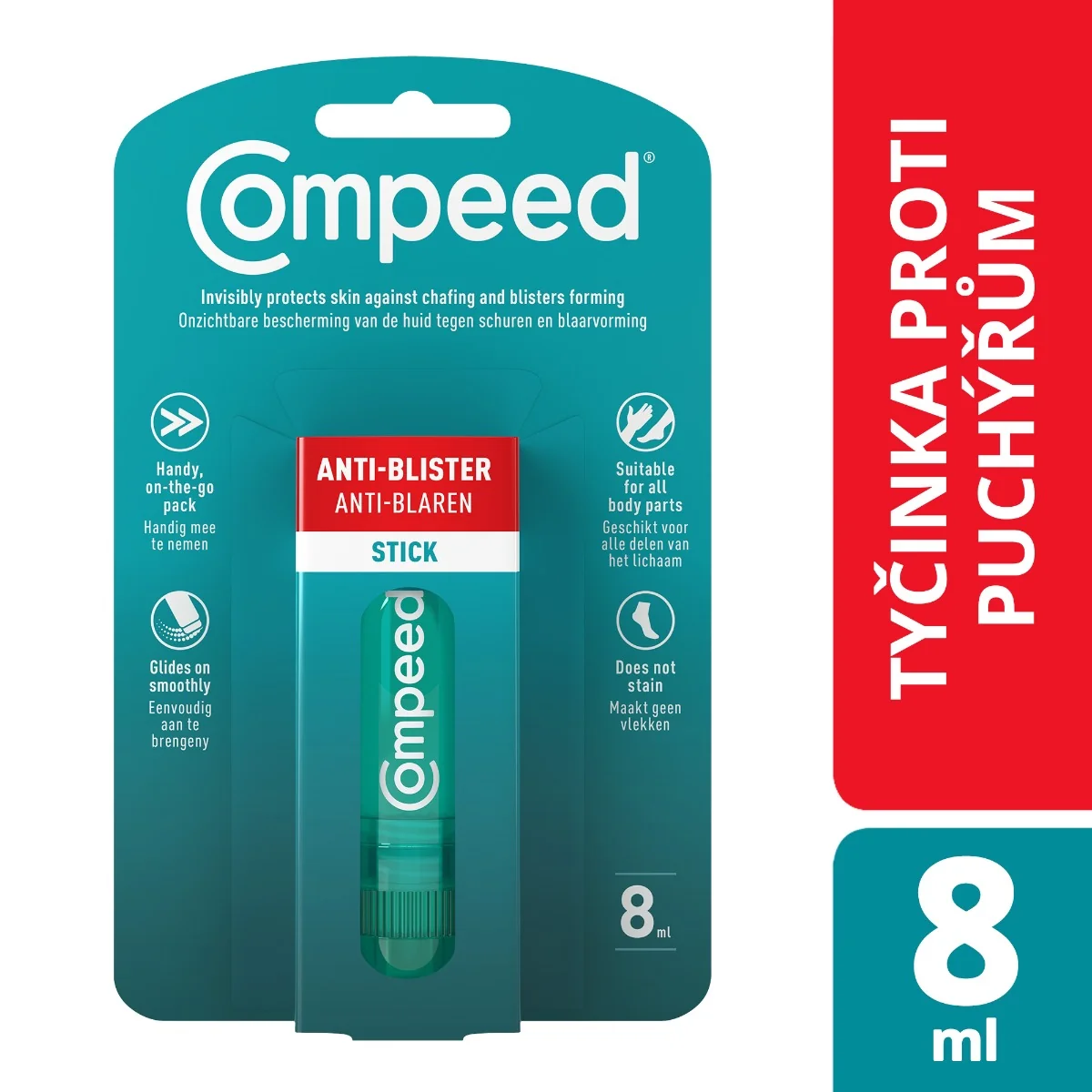 Compeed Tyčinka proti puchýřům 8 ml