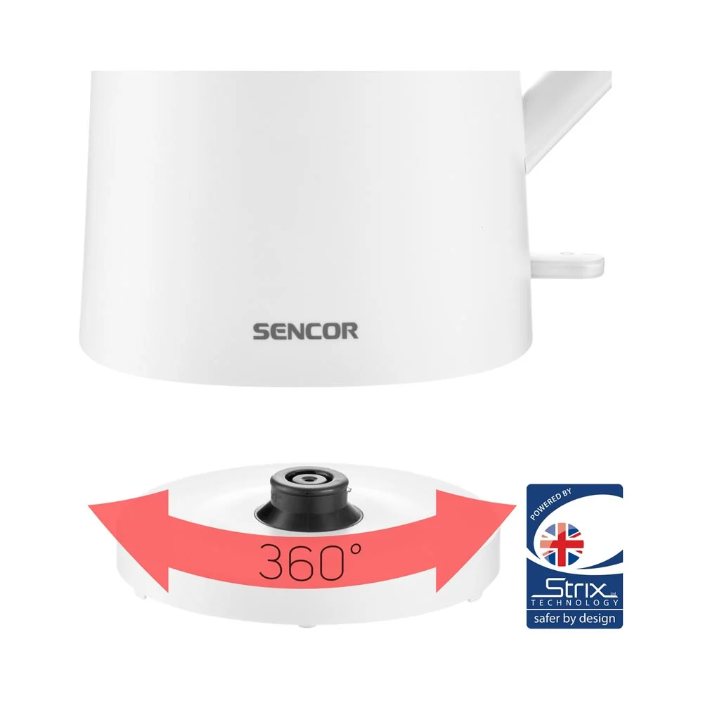 SENCOR SWK 0550WH varná konvice bílá