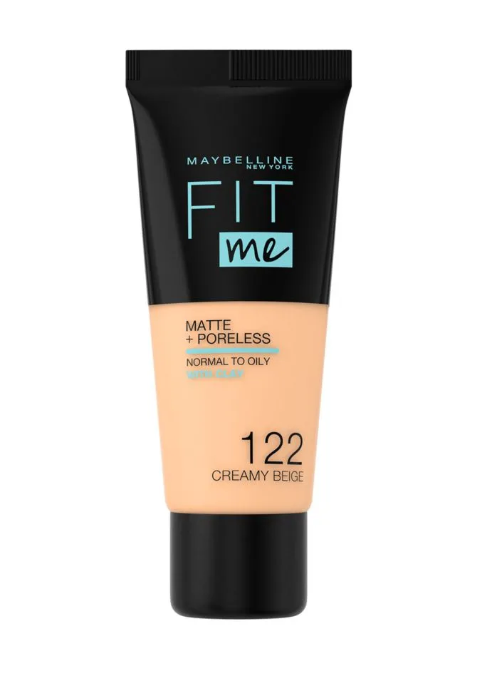 Maybelline Fit me Matte + Poreless odstín 122 Creamy Beige make-up 30 ml