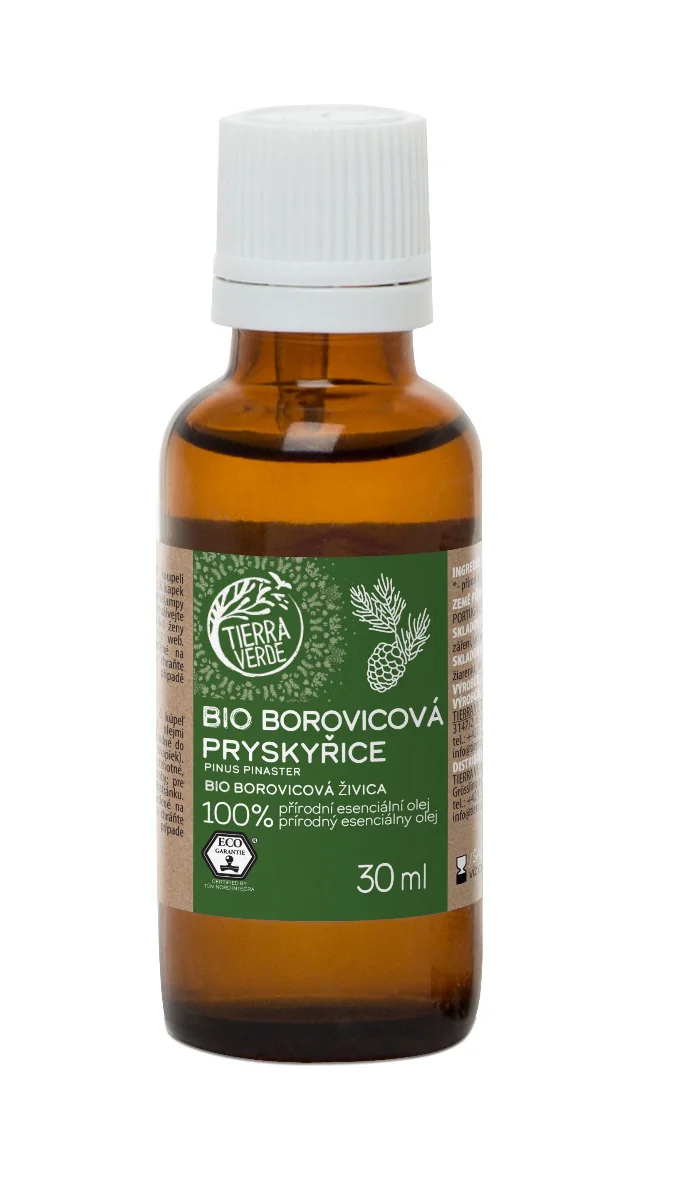 Tierra Verde Esenciální olej BIO Borovicová pryskyřice 30 ml