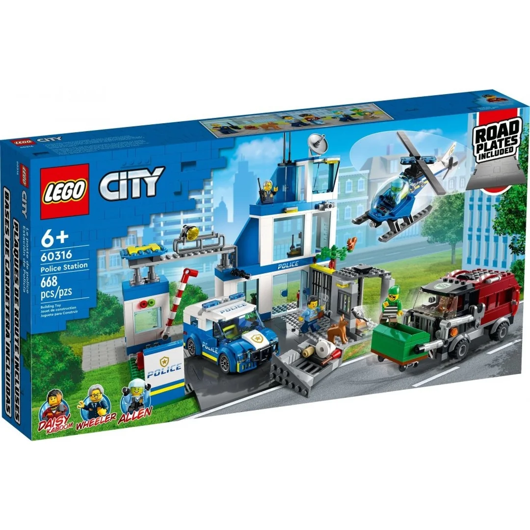 LEGO® City 60316 Policejní stanice