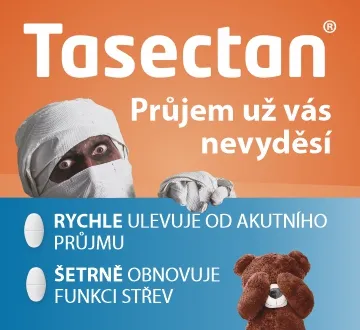 Průjem už vás nevyděsí, Tasectan Kids 250 mg