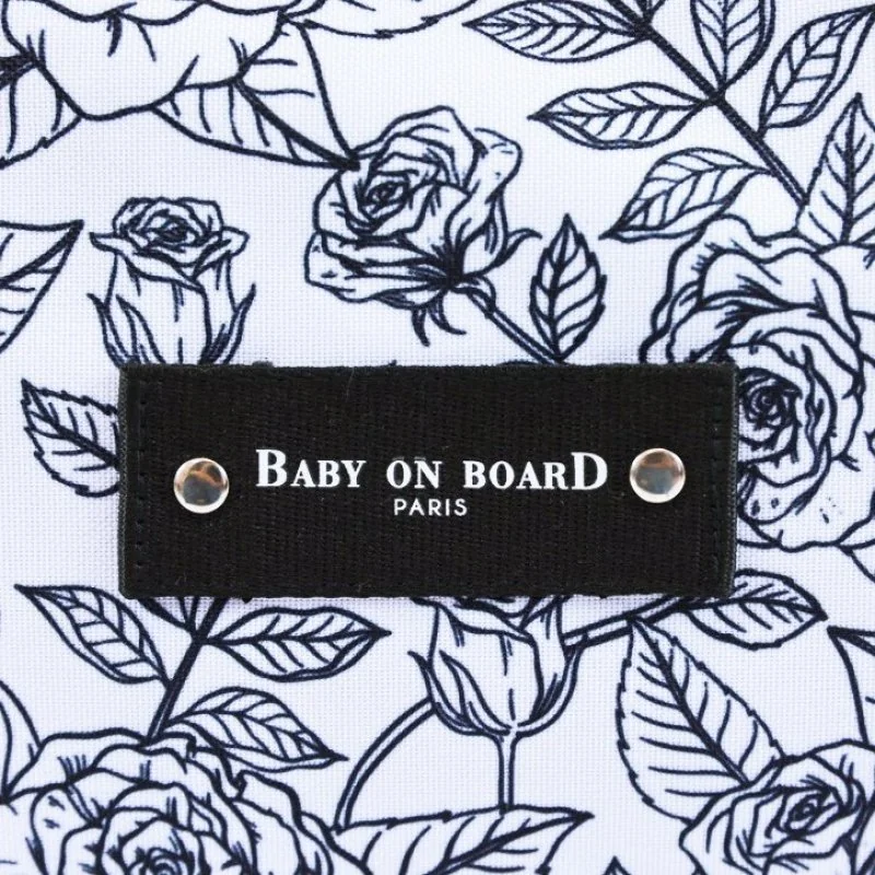BABY ON BOARD přebalovací taška Simply Roses