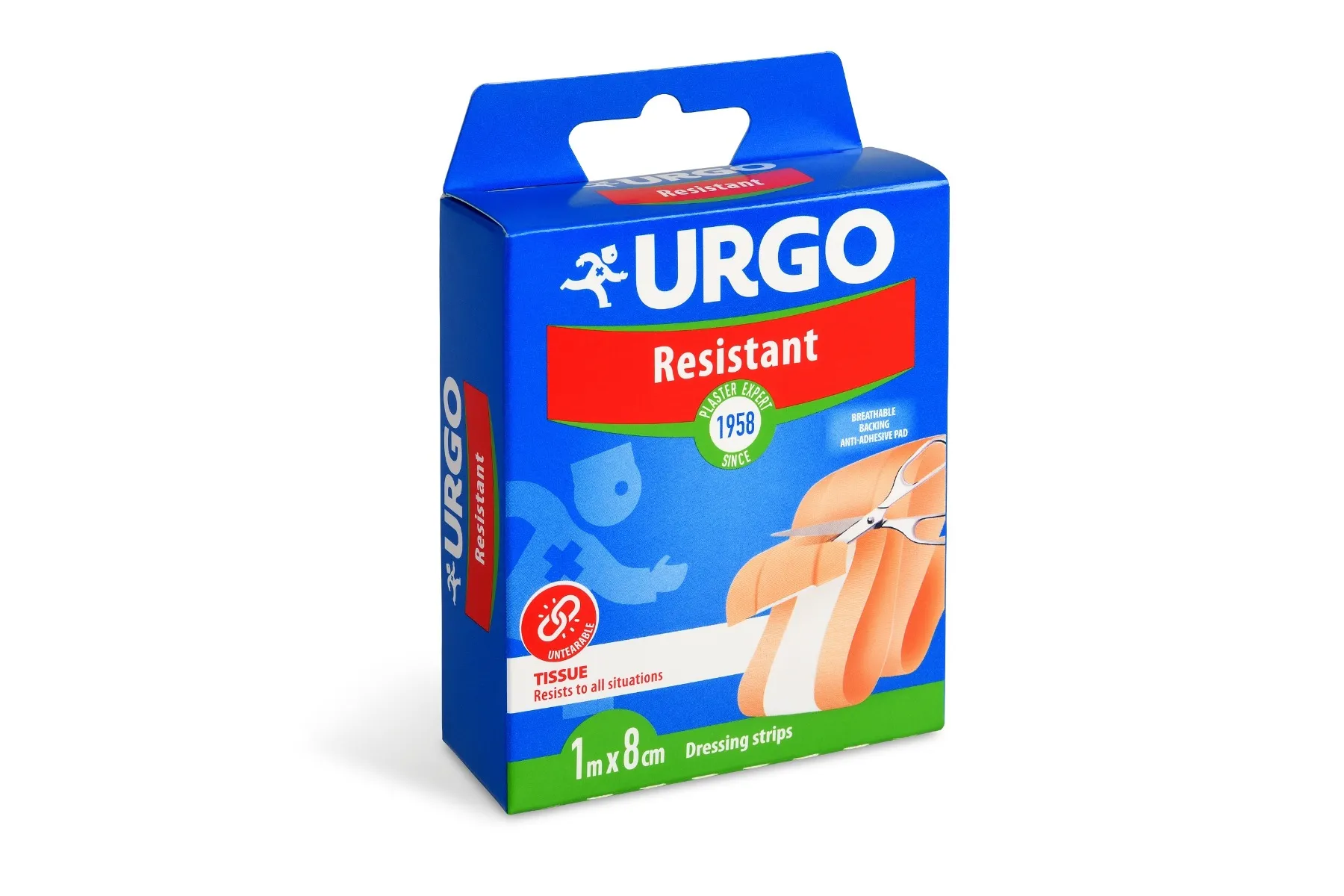 Urgo Resistant 1 m x 8 cm