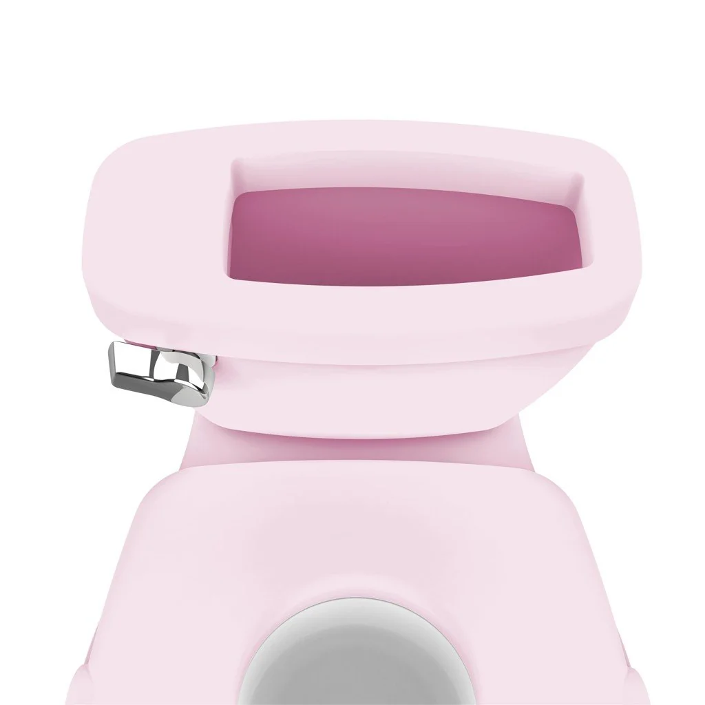 Ingenuity Toaleta dětská se zvukem My Size™ Růžová