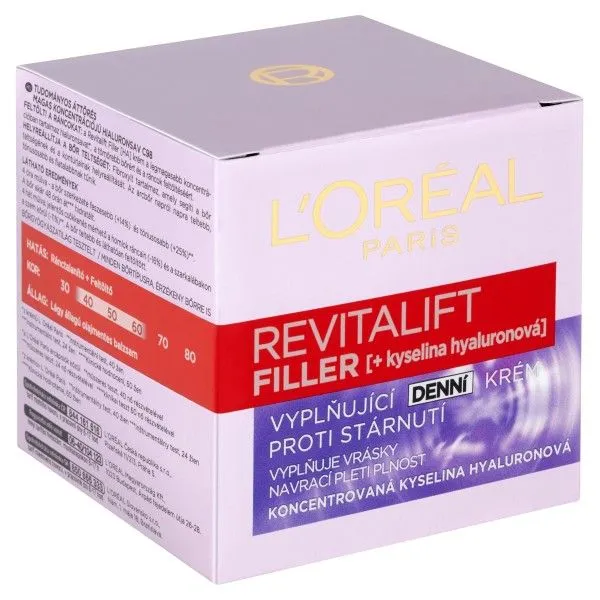Loréal Paris Revitalift Filler [HA] vyplňující denní krém proti vráskám 50 ml