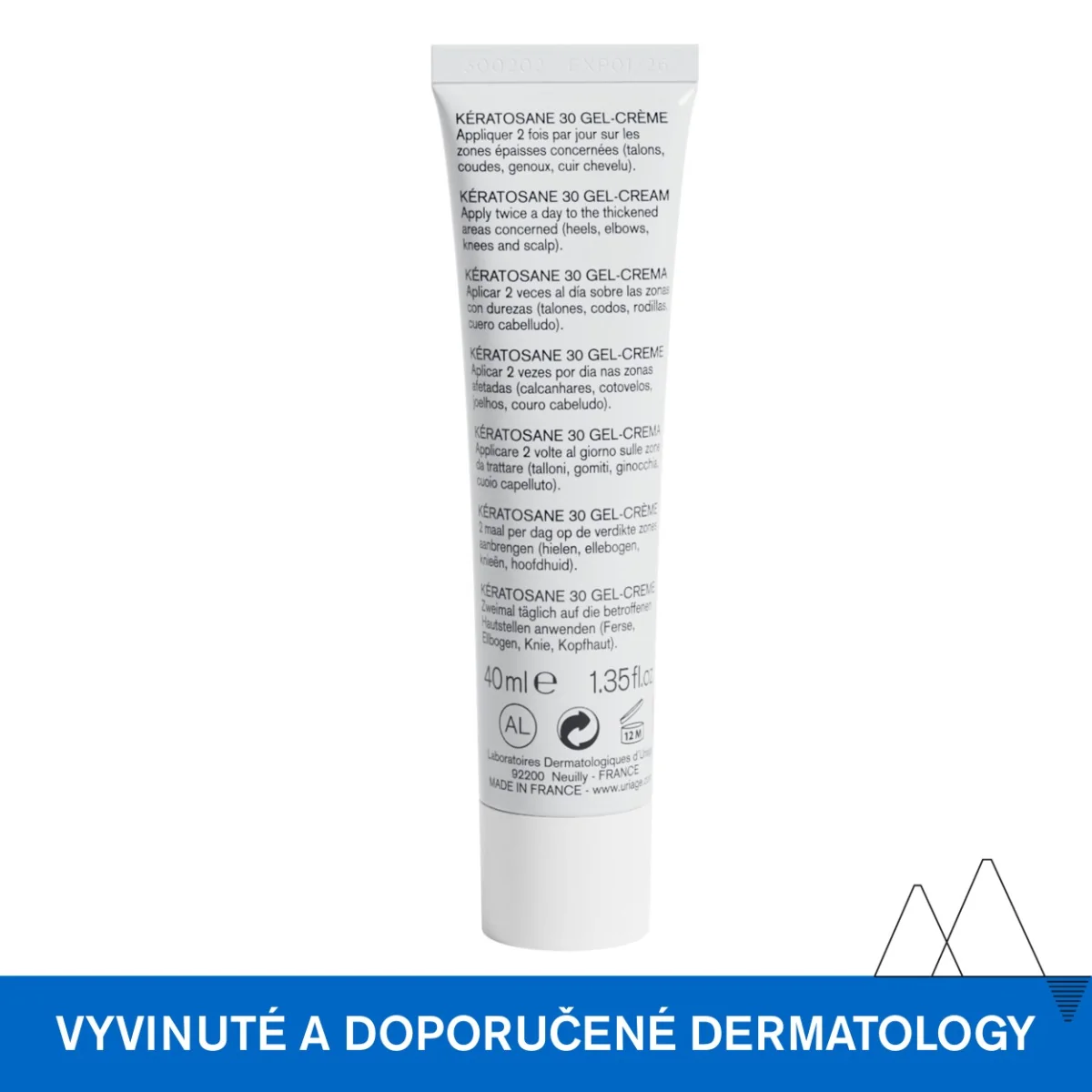 Uriage Kératosane 30 gel-krém 40 ml