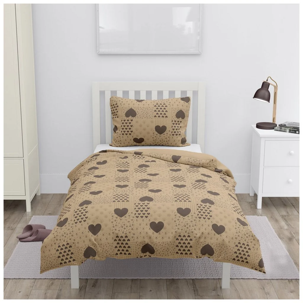 HOME ELEMENTS Povlečení mikroflanel Srdce