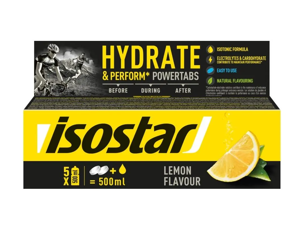 Isostar Powertabs citron