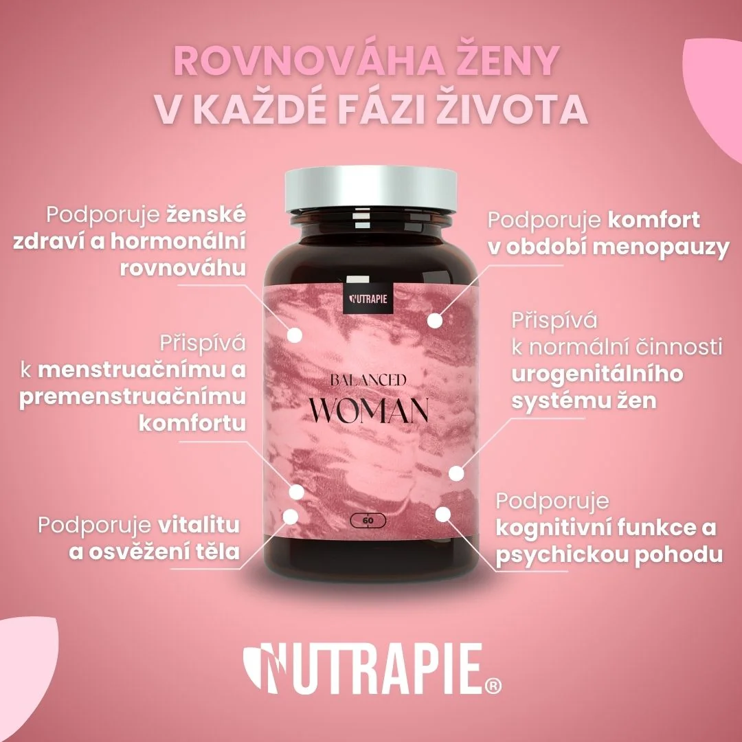 Nutrapie Balanced Woman 60 kapslí