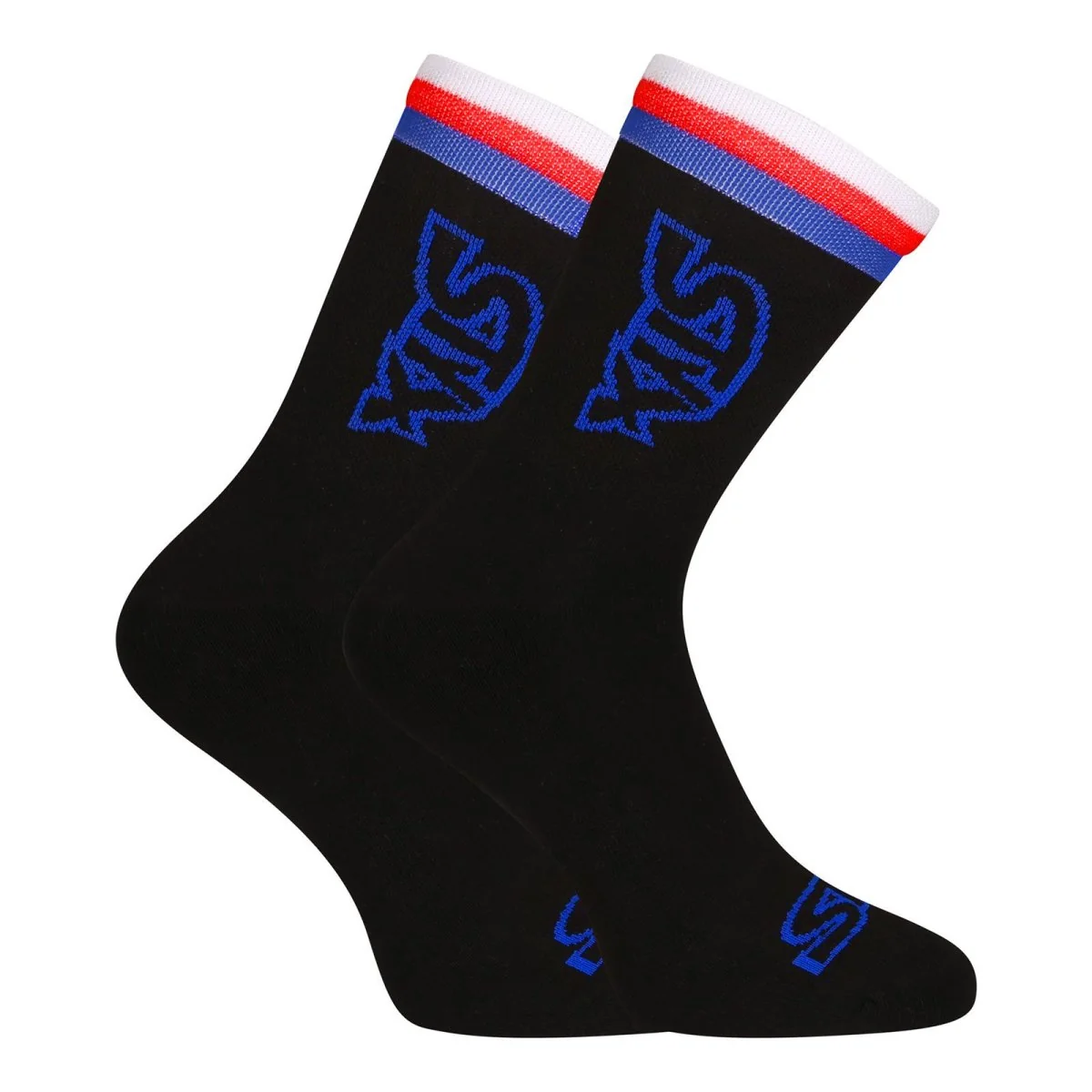 Styx 3PACK ponožky vysoké černé trikolóra (3HV09000) XL