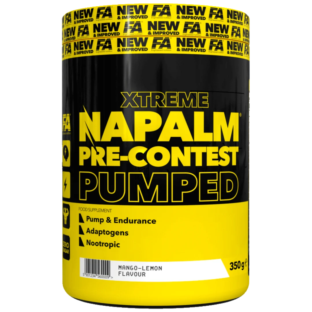 Fitness Authority Xtreme Napalm Pre-Contest Pumped 350g - višeň, citron