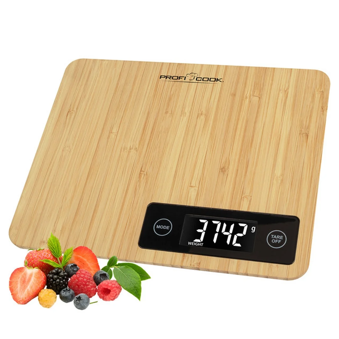 ProfiCook KW 1271 kuchyňská bambusová váha 