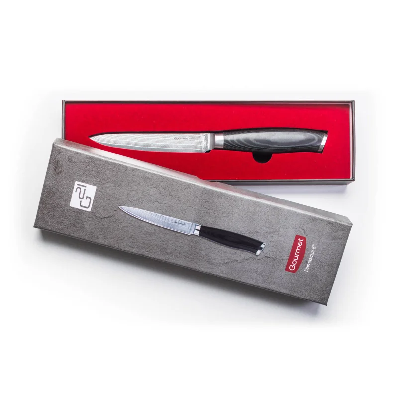 G21 Nůž Gourmet Damascus 13 cm 