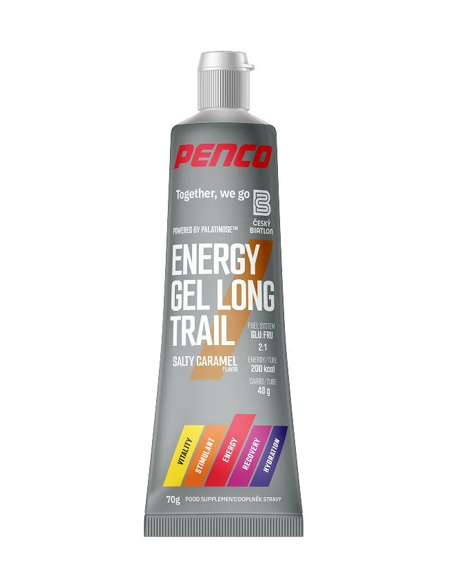 Penco Energy gel Long Trail slaný karamel 70 g