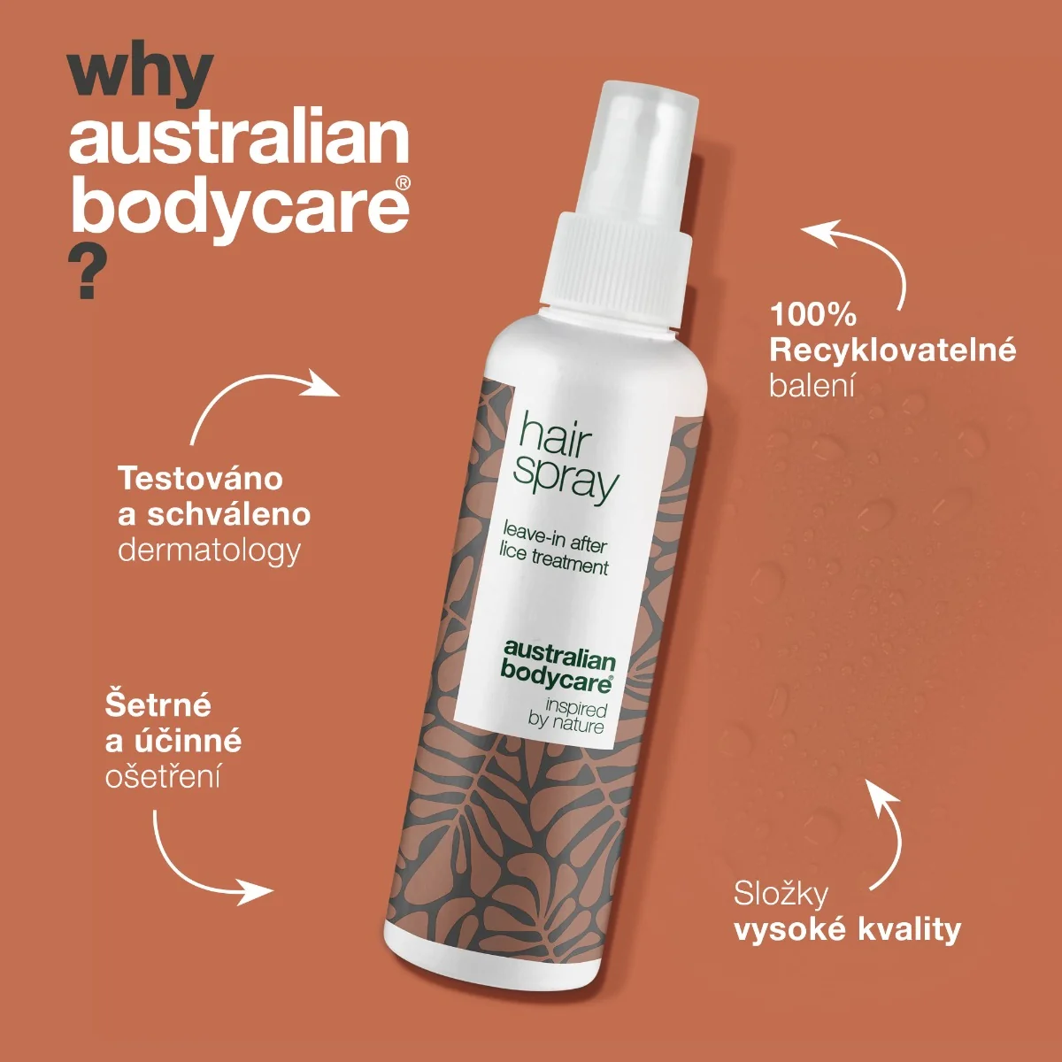 Australian Bodycare Hair Spray 150 ml