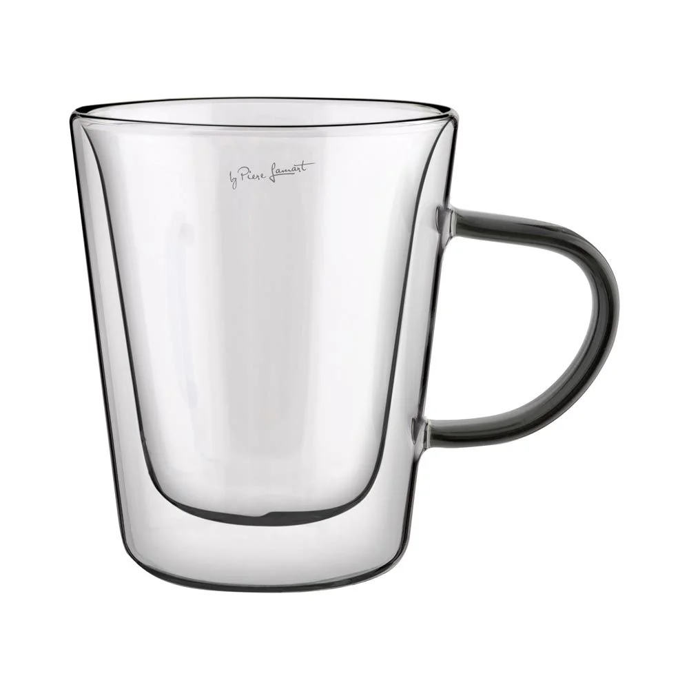 LAMART LT9120 Vaso sklenice tea 300 ml 2 ks černé