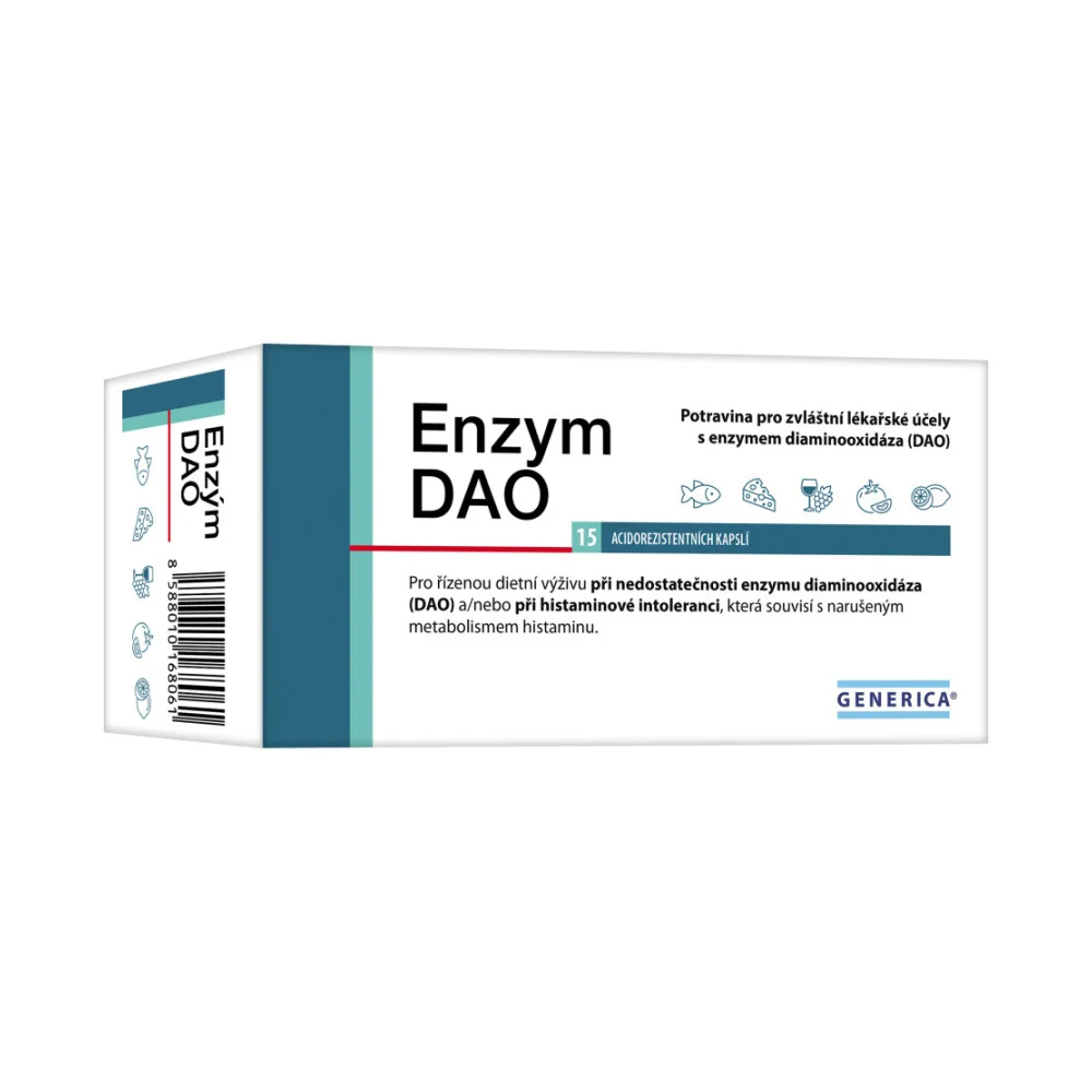 Generica Enzym DAO 15 kapslí