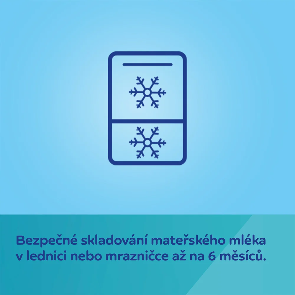 Canpol babies Sada lahví na skladování mléka 120 ml 3 ks