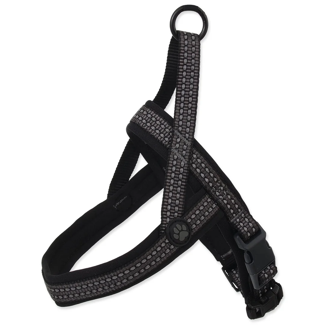 Active Dog Postroj Neoprene M šedý 2x58-70cm