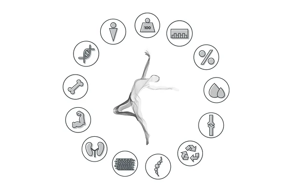 Concept Perfect Health VO4011 180 kg černá osobní váha diagnostická
