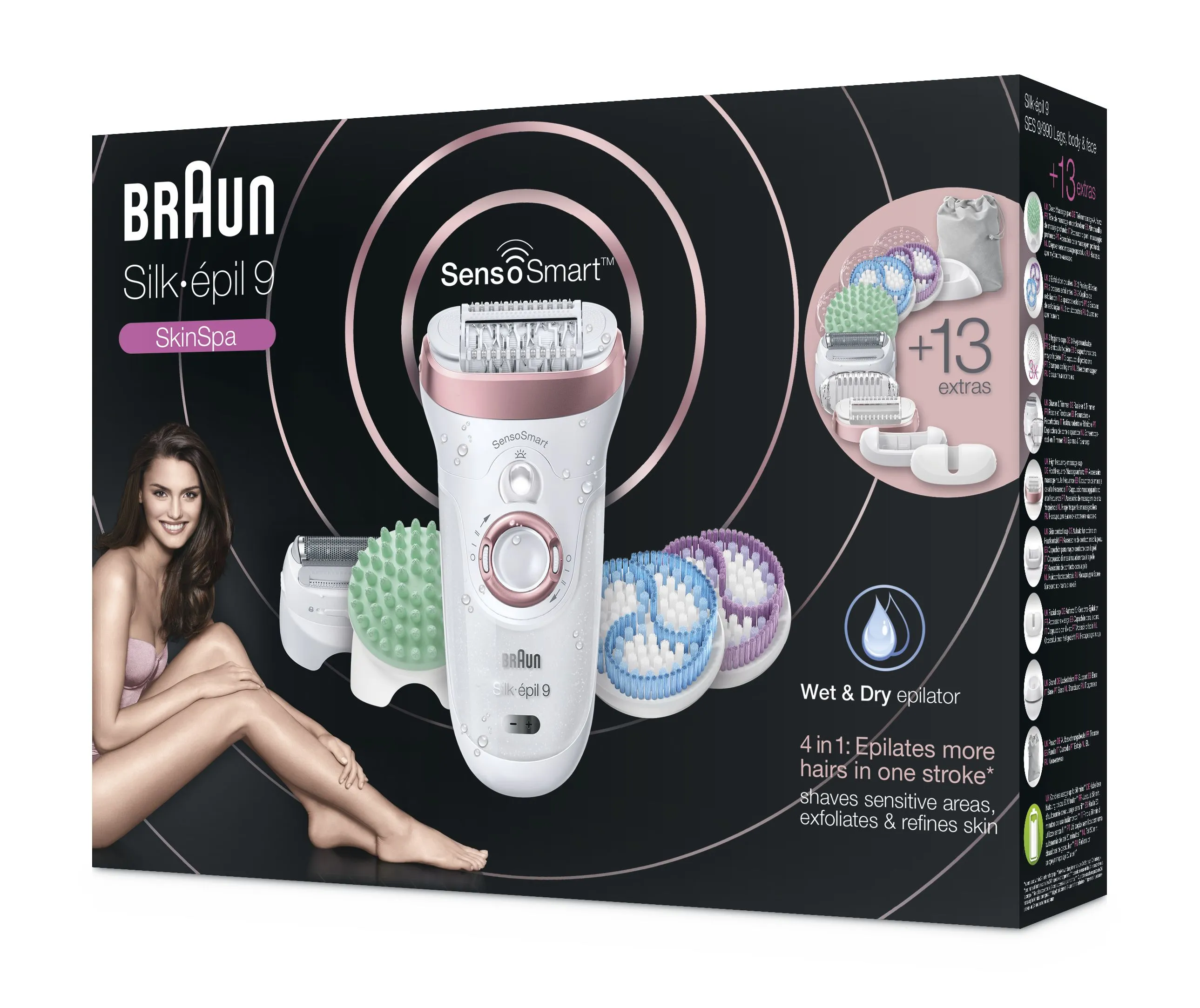 Braun Silk-épil SensoSmart 9-990 epilátor