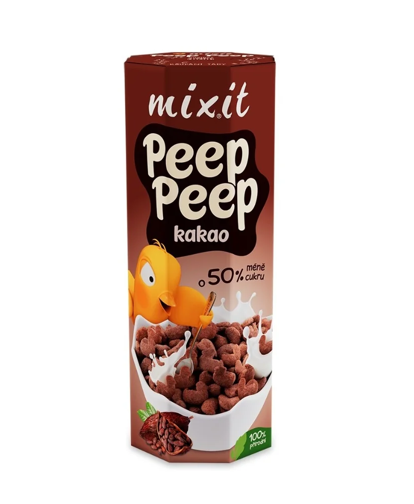 Mixit Cereálie Peep Peep Kakao 280 g