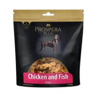 PROSPERA Plus Pochoutka kuřetem obalené rybičky