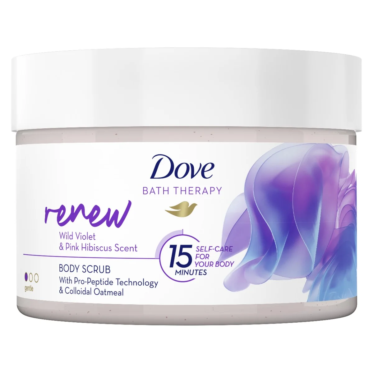 Dove Bath Therapy Renew tělový peeling 295 ml