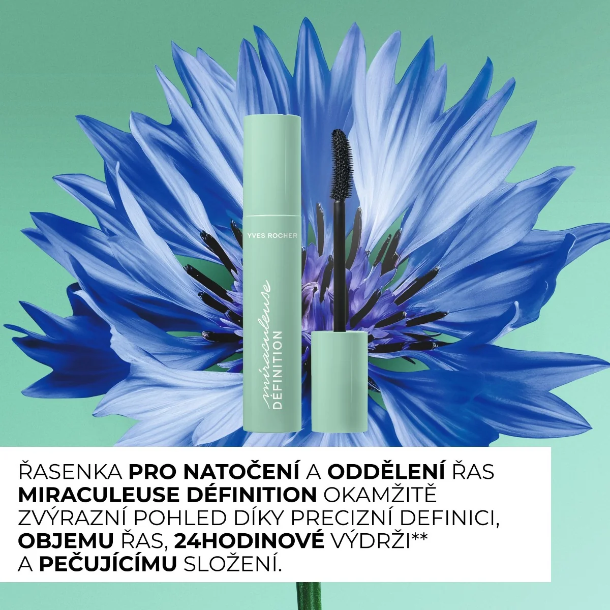 Yves Rocher Řasenka na natočení a oddělení řas 7,8 ml černá